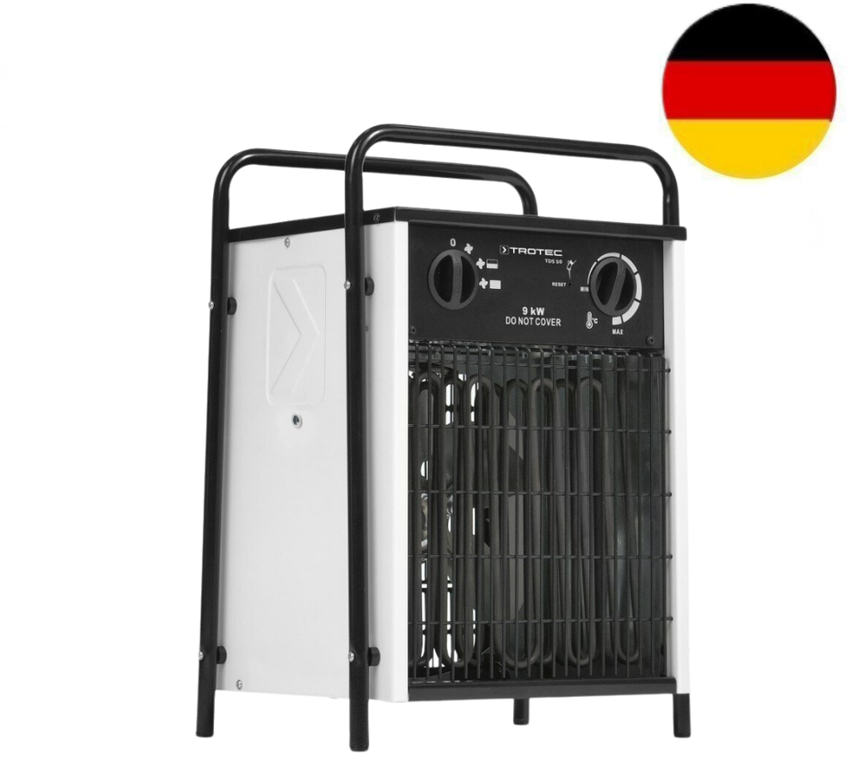 TDS SERIJOS ELEKTRINIS ŠILDYTUVAS TROTEC TDS 50