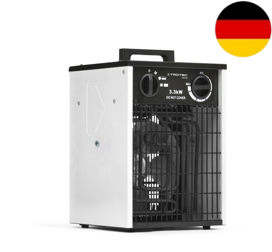 TDS SERIJOS ELEKTRINIS ŠILDYTUVAS TROTEC TDS 20