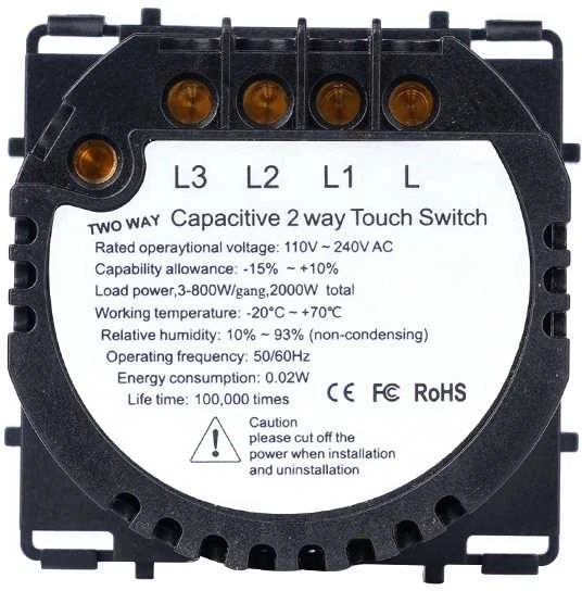Tripolis sensorinis jungiklis – perjungėjas Feelspot FSSW302L, 800W
