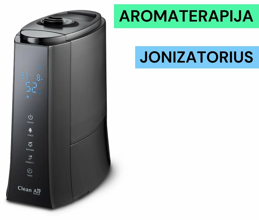 Drėkintuvas Oro grynintojas Clean Air Optima CA-508 (48 W, pilka sp.)