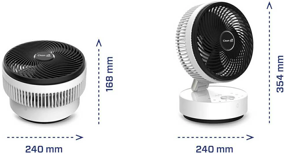 Ventiliatorius Clean Air CA-404W