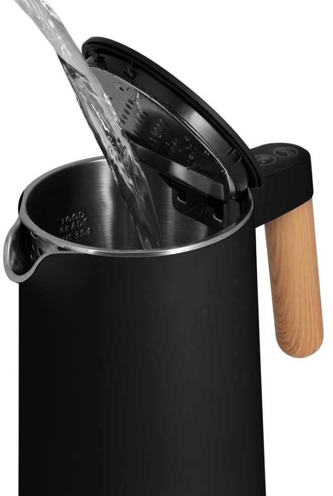 Elektrinis Virdulys - Dviguba Siena 1,5 L Concept Juodas