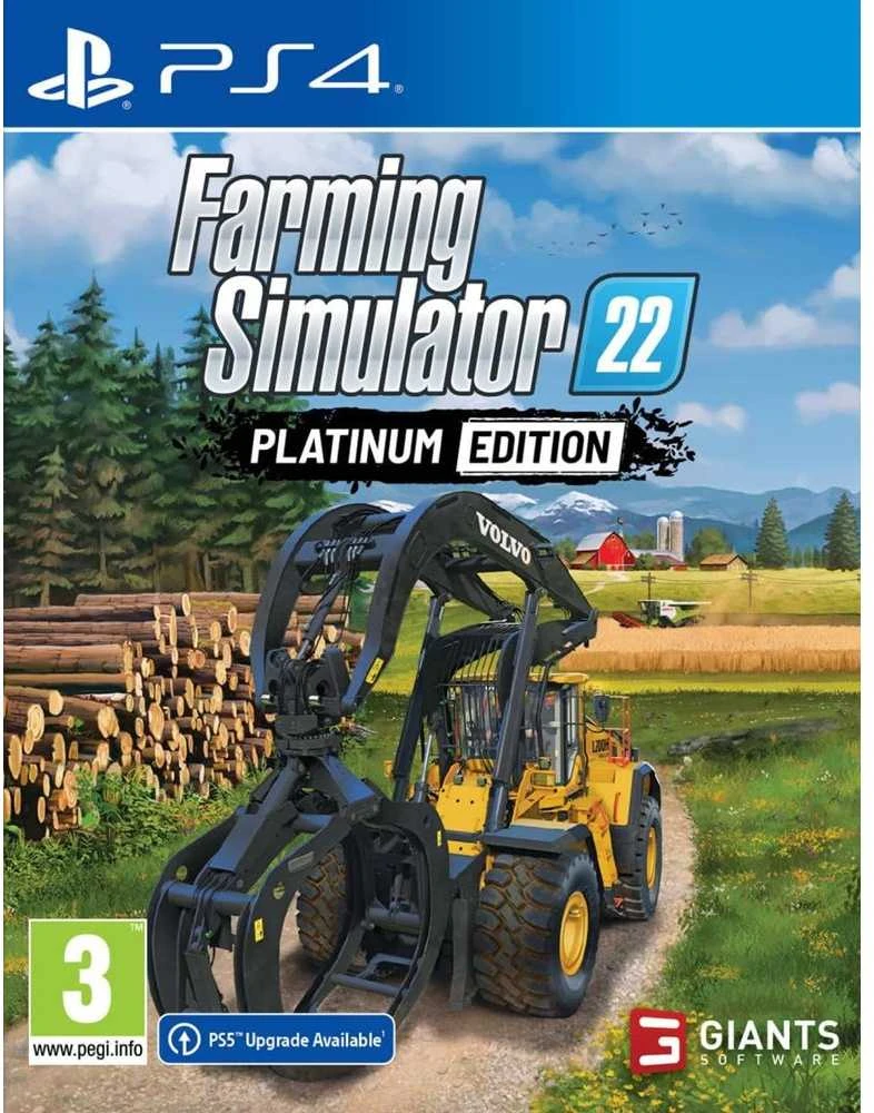 Farming Ūkininkavimo simuliatorius 22 platininis leidimas PS4