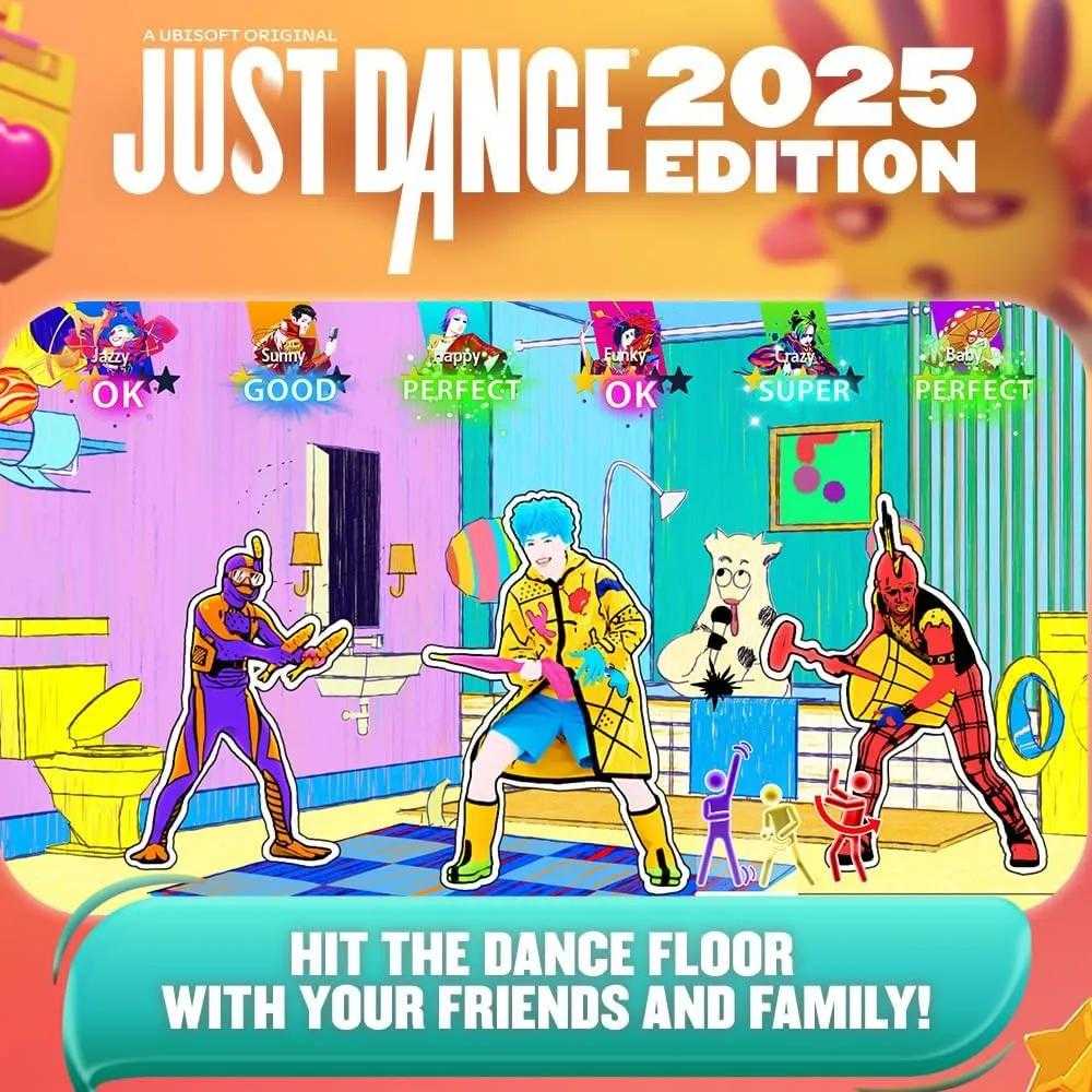 „Ubisoft Just Dance 2025“ leidimas (KODAS DĖŽUTĖJE)
