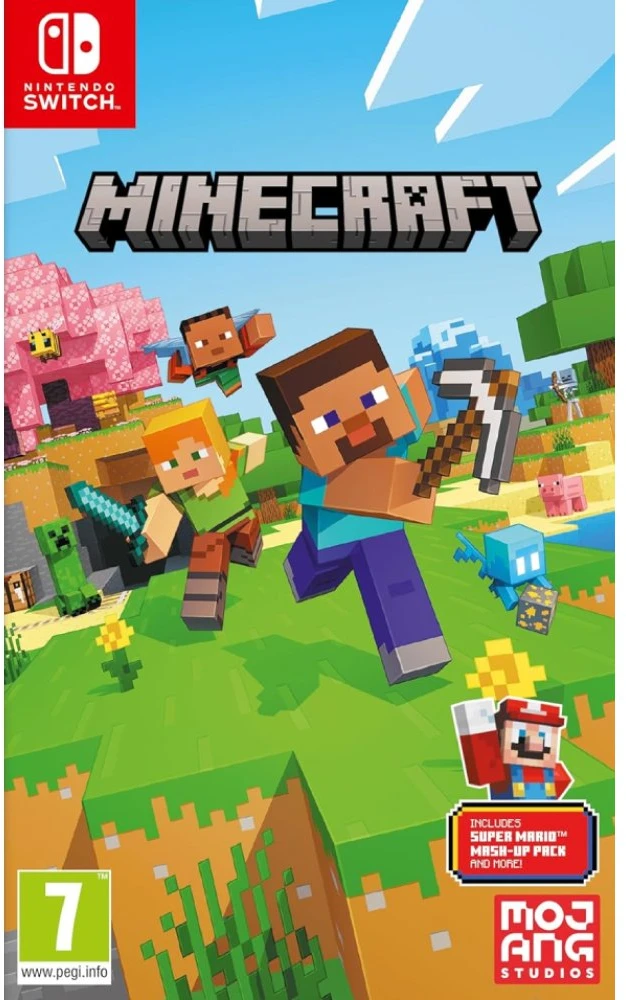 Žaidimų konsolė „Nintendo Switch“ „Minecraft“ leidimas