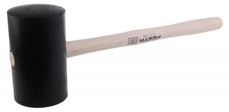 Guminis plaktukas su mediniu kotu Ø115 mm 61 cm 3kg FESTA 19249