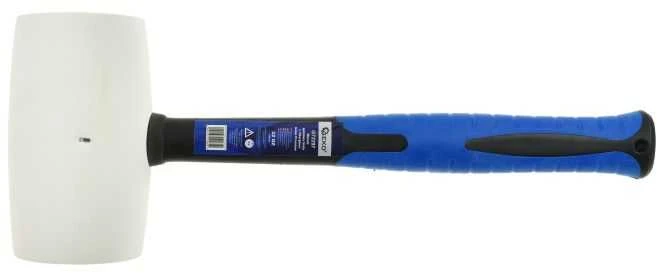 Guminis plaktukas su plastmasine rankena, baltas 1100 g GEKO G72257