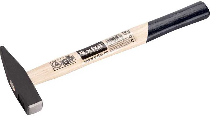 Plaktukas su medine rankena 200 g EXTOL CRAFT 2002A