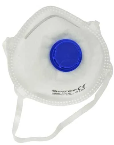 Respiratorius su vožtuvu FFP2 GEKO G90006