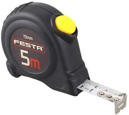 Ruletė "autostop" 5 m x 19 mm FESTA 11335