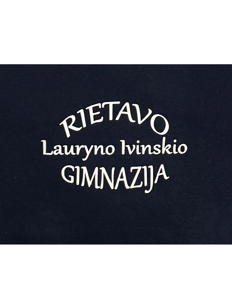 Rietavo Lauryno Ivinskio gimnazijos džemperis, Emblemos tipas: Spauda, Turkiški džemperiai: M