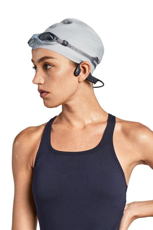 Belaidės ausinės plaukimui Shokz Open Swim, Mėlynos