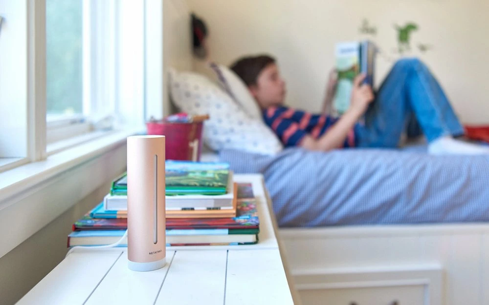 Netatmo Išmanusis patalpų oro kokybės monitorius aprašymas - Prekės nuotrauka