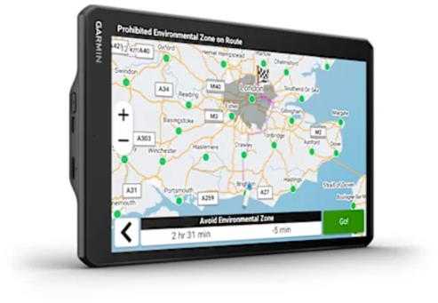 Garmin dēzl™ LGV1020 10″ sunkvežimių navigatoriai su GPS