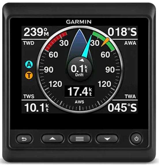 Garmin GMI 20 Marine Prietaiso ekranas