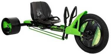„Huffy Žalias Machine“ driftinis triratis, 16 colių, žalias