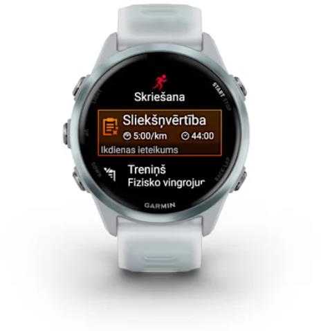 Išmanusis laikrodis Garmin Forerunner 570 - 42mm Cloud Mėlyna Aluminum with Whitestone/Cloud Mėlyna Band