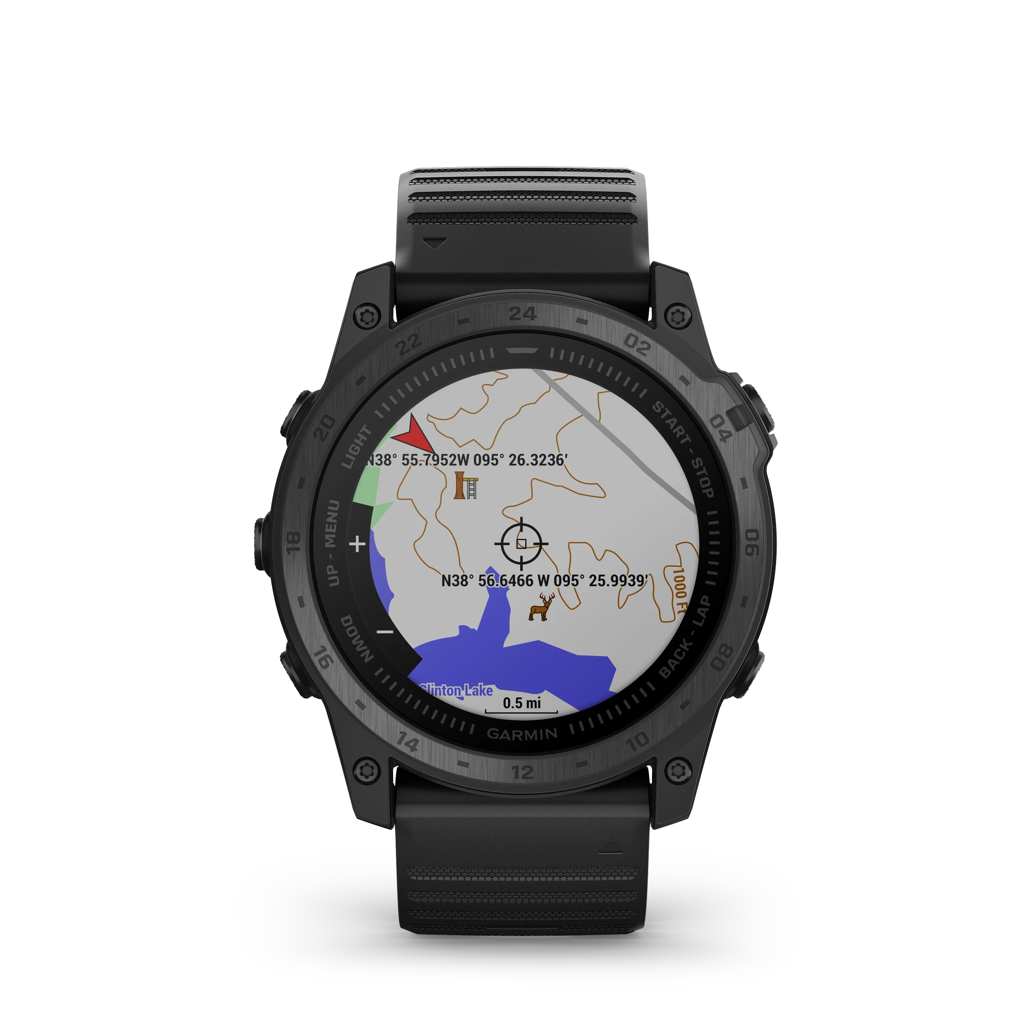 Išmanusis laikrodis Garmin Tactix 7 Standard Edition, GPS, Juodos spalvos