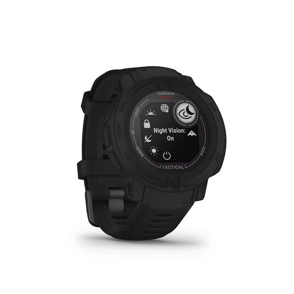 Išmanusis laikrodis Garmin Instinct 2 Solar Tactical Edition, Juodas |  Varle.lt