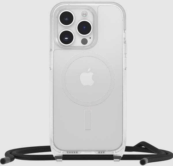 Telefono Dėklas - OtterBox React Necklace MagSafe iPhone 15 Juodas