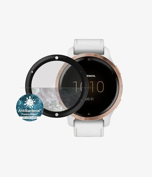 Apsauginis ekrano stiklas PanzerGlass išmaniąjam laikrodžiui Garmin Venu 2S  | Varle.lt
