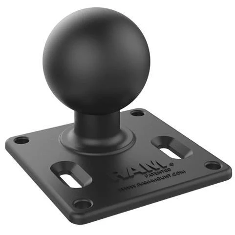 Ram Mounts Tvirtina RAM 3 5/8" SQ. 75 MIL. VESA BASE SU KAMULU