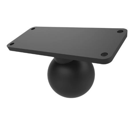 Ram Mounts UNPKD RAM 2" X 5" BASE WITH BALL