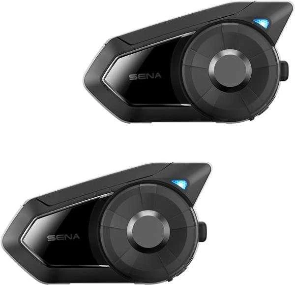 SENA 30K motociklo „Bluetooth“ laisvų rankų įranga, tinklelio domofonas, HD garsiakalbiai, Dviguba pakuotė