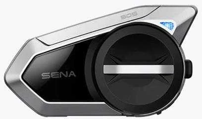 SENA 50S motociklo laisvų rankų įranga, „Harman Kardon“ garsas, juoda