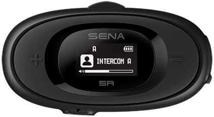 SENA 5R motociklo „Bluetooth“ ryšio sistema, A20 pagrindu, juoda, Dual Pack