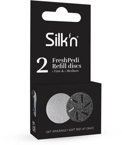 Šveitimo diskai pėdų šveitikliui Silk'n FreshPedi Soft&Medium (2 vnt.)