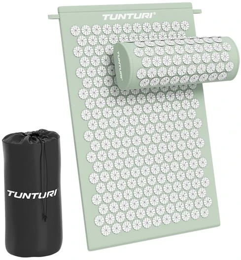 Kilimėlis TUNTURI ACUPRESSURE MAT AND PILLOW MINT