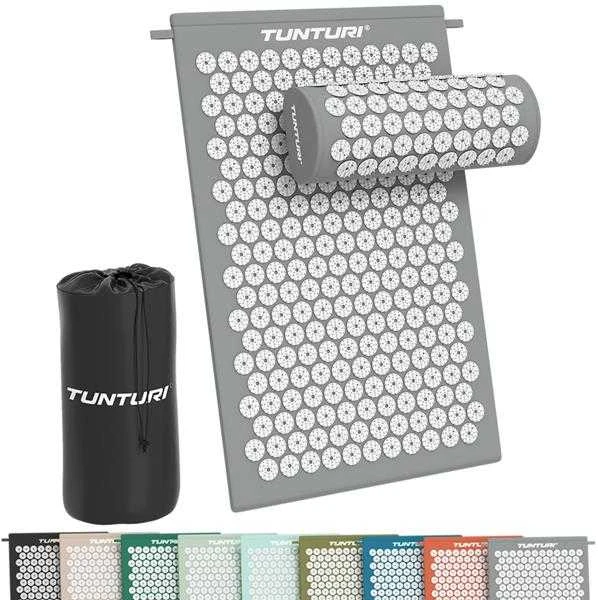 Kilimėlis TUNTURI ACUPRESSURE MAT AND PILLOW Pilkas