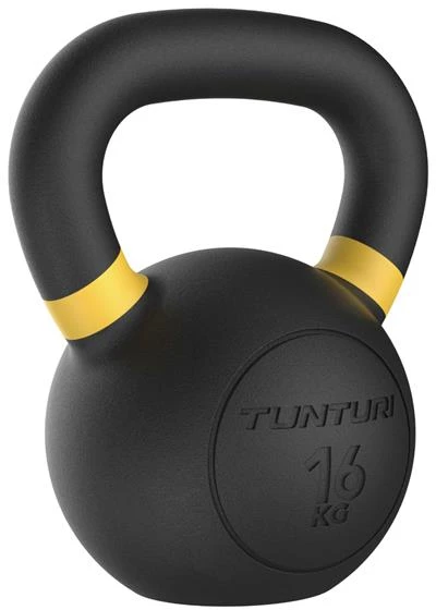 Tunturi Platinum Cast Iron Kettlebell, 16kg