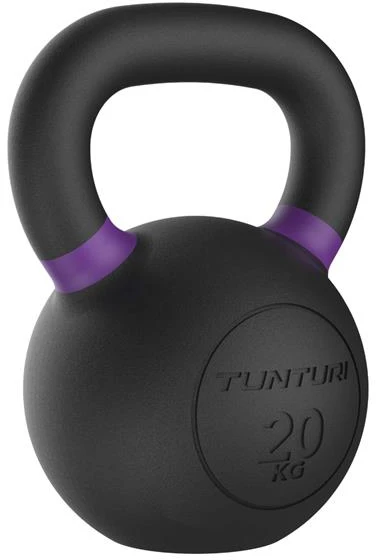Tunturi Platinum Cast Iron Kettlebell, 20kg