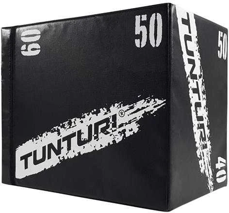 Medinė / EVA platforma TUNTURI PlyoBox Soft 40/50/60 cm