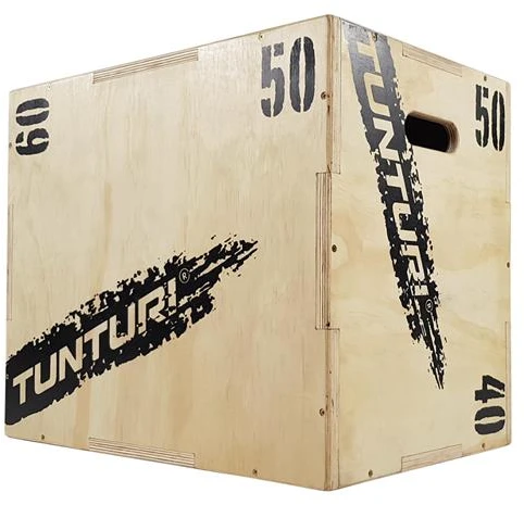 Medinė platforma TUNTURI PlyoBox 50/60/75 cm