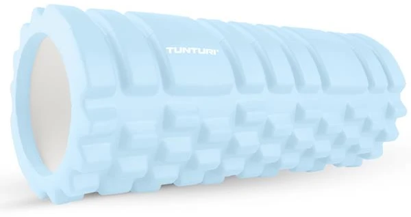 Masažinis Volas Tunturi Yoga Grid Foam Roller, 33 cm (Spalva: Šviesiai mėlyna)