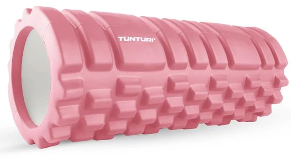 Masažinis Volas Tunturi Yoga Grid Foam Roller, 33 cm (Spalva: Rose auksinis)