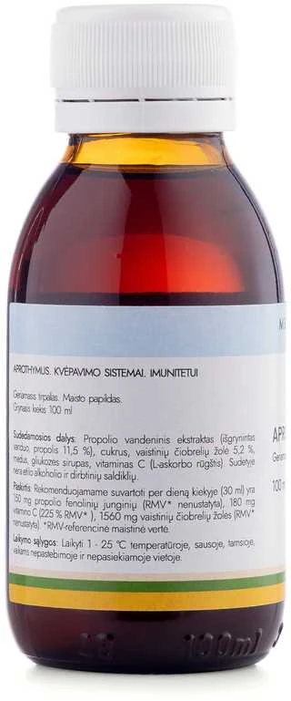 APROTHYMUS, geriamasis tirpalas imunitetui, 100 ml
