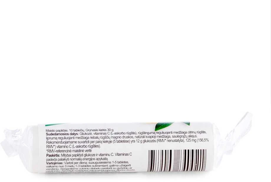Gliukozė su vitaminu C, citrinų skonio, N21