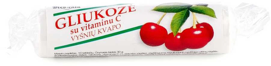 Gliukozė su vitaminu C, vyšnių skonio, N21