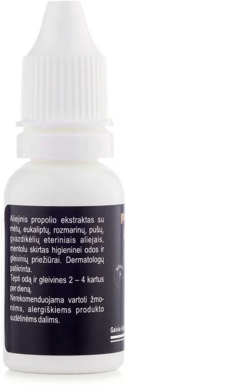 Propolio aliejus PLIUS, 15 ml