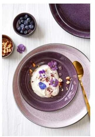 BITZ Gastro lėkštė juoda/lilac 27cm