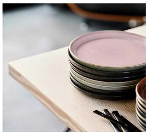 BITZ Gastro lėkštė pilka/šviesiai rožinė 21 cm