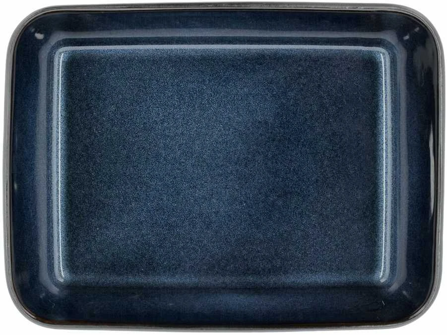 BITZ indas stačiakampis, 28 x 21 x 8 cm, juodas/mėlynas