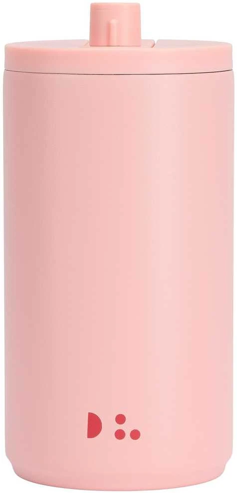 Design Letters Kelioninė gertuvė 350 ml, spalva: ROŽINĖ