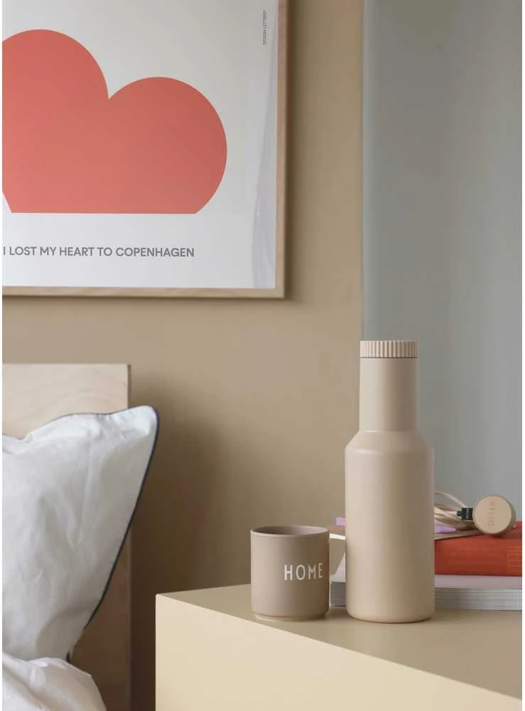 Design Letters Termo gertuvė Carafe 1 L, spalva: PASTELINĖ RUDA