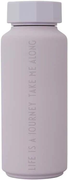 Design Letters Termo gertuvė Tone-on-Tone 500 ml, spalva: LEVANDŲ