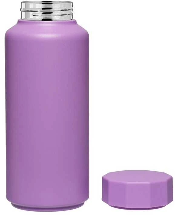 Design Letters Termo gertuvė Tone-on-Tone 500 ml, spalva: VIOLETINĖ NERYŠKI